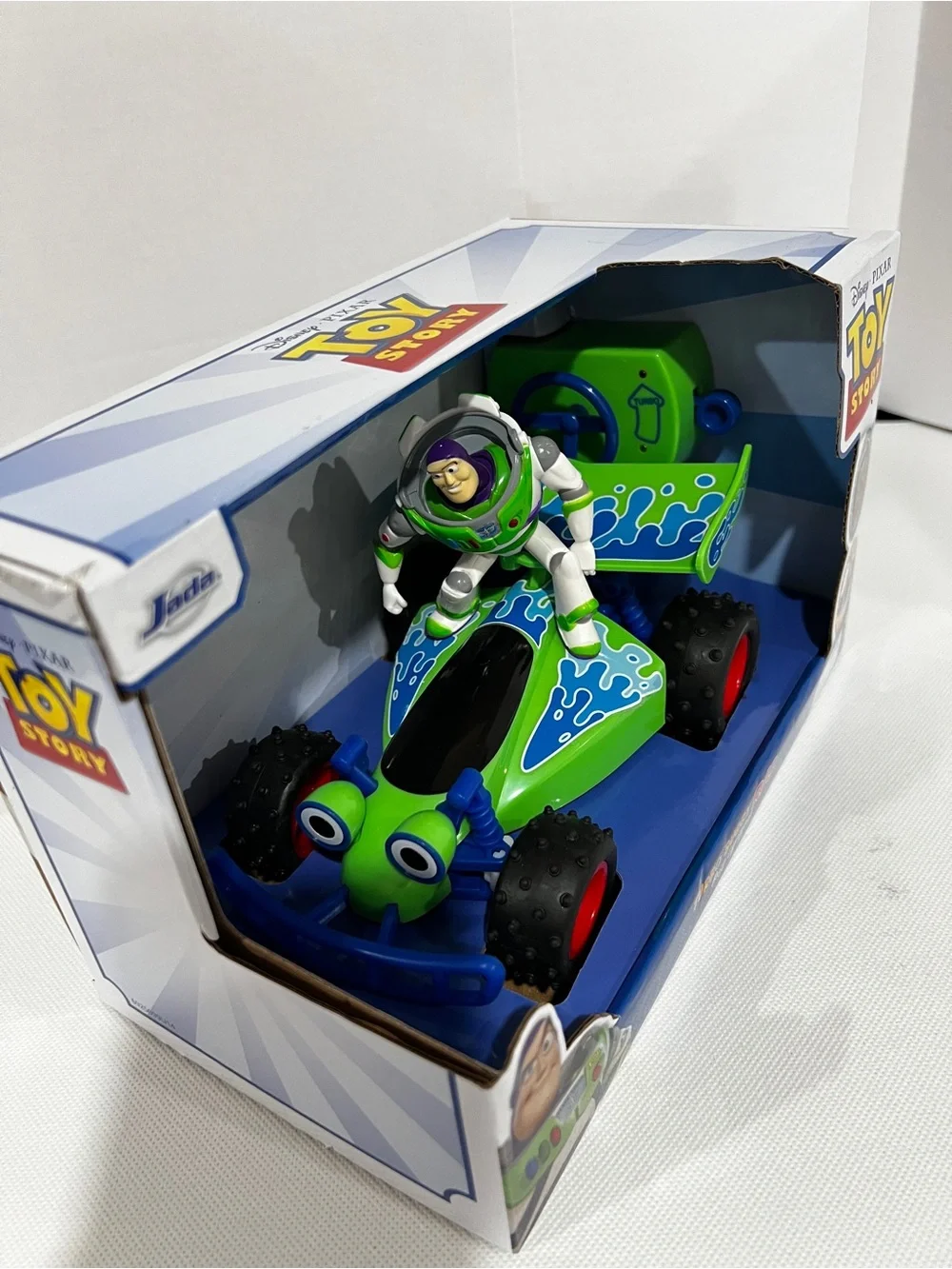 Disney Pixar Toy Story Turbo Buggy R/C Buzz Lightyear Remote Control Car 2.4 Ghz